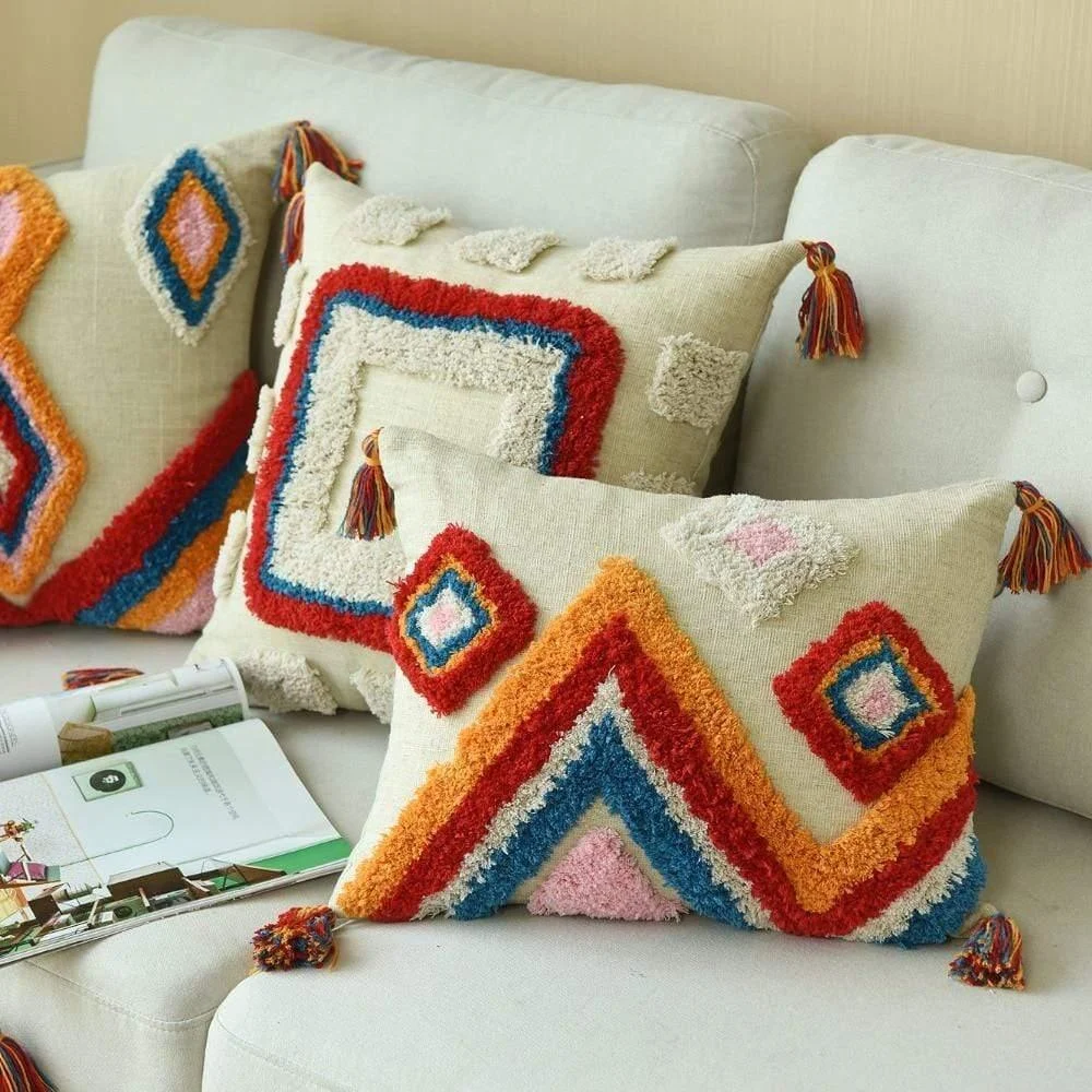 Colorful Moroccan Styled Cushion Covers - Glova