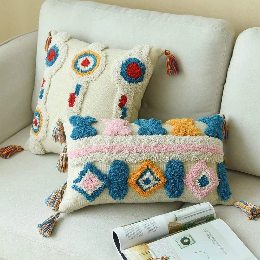 Colorful Moroccan Styled Cushion Covers - Glova