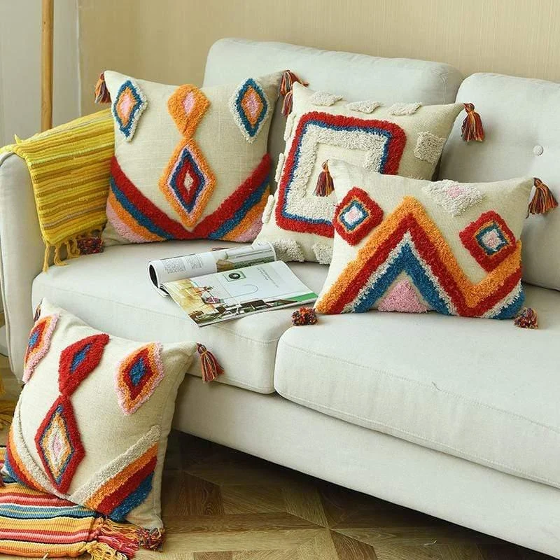 Colorful Moroccan Styled Cushion Covers - Glova