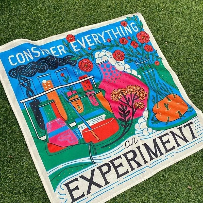 Consider Everything an Experiment Tapestry - Glova