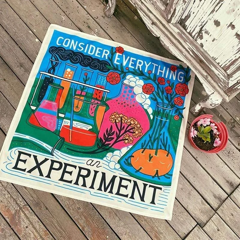 Consider Everything an Experiment Tapestry - Glova