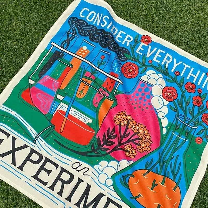 Consider Everything an Experiment Tapestry - Glova