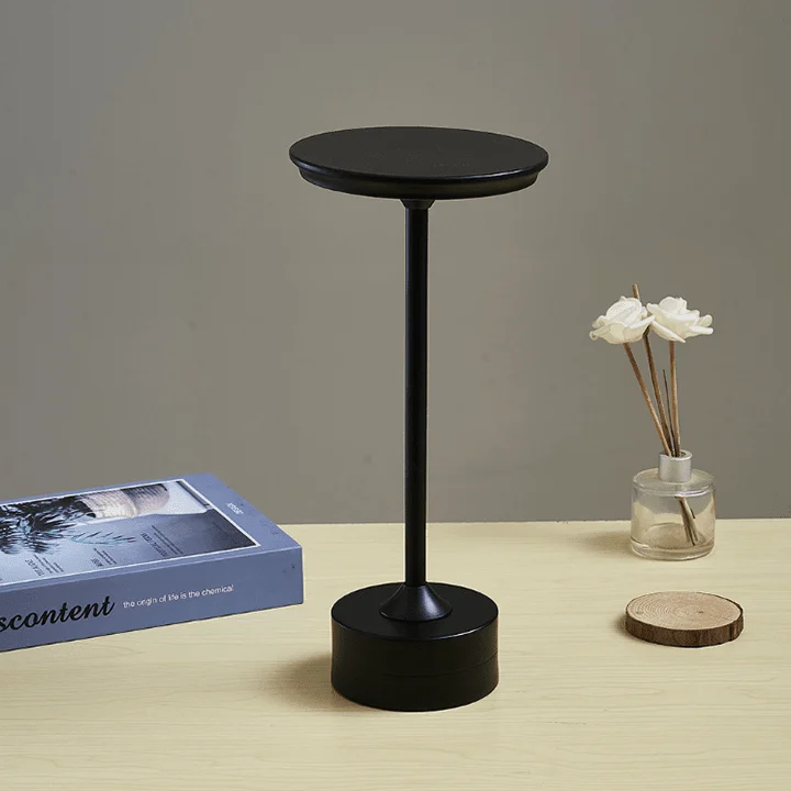 Cordless Metallic LED Table Lamp - Glova