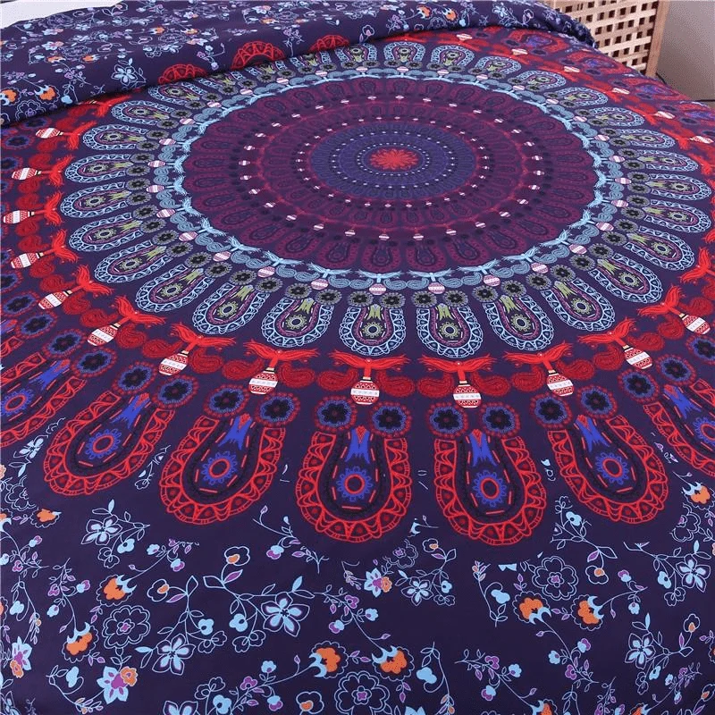 Cosmic Spirit Mandala Bedding Set 4pcs - Glova