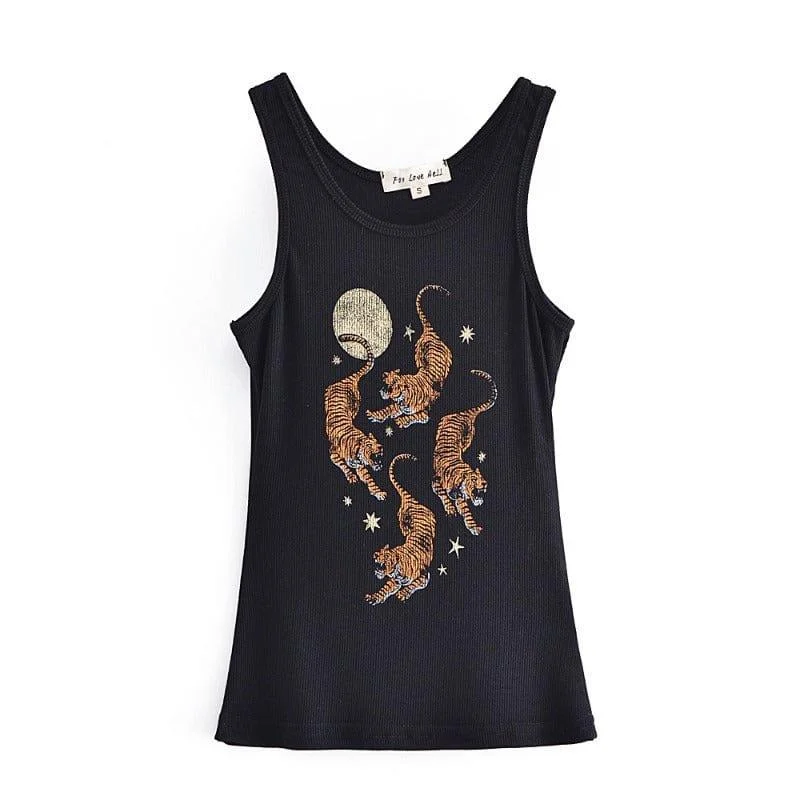 Cosmic Tiger Tank Top - Glova