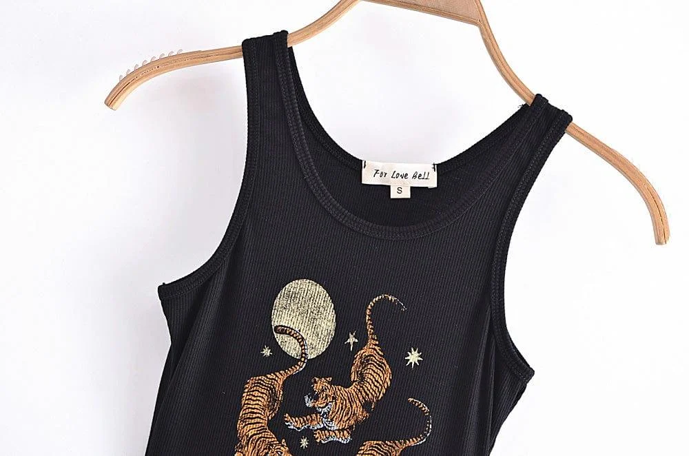 Cosmic Tiger Tank Top - Glova