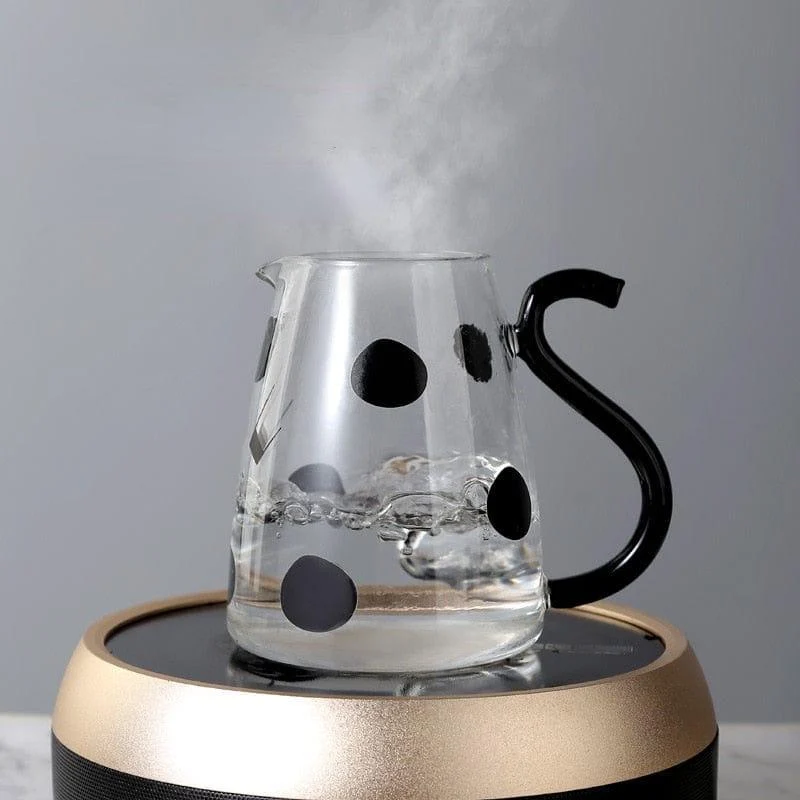 Cow Borosilicate Glass Kettle Set - Glova