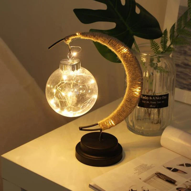 Crescent Moon Desk Lamp - Glova