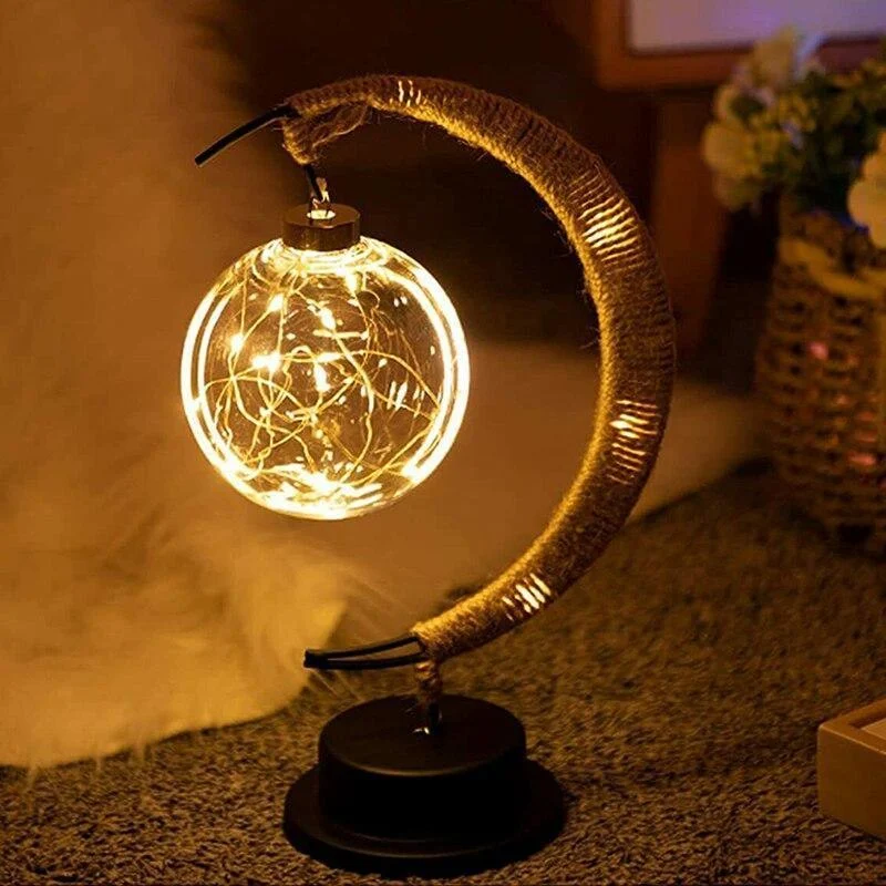 Crescent Moon Desk Lamp - Glova