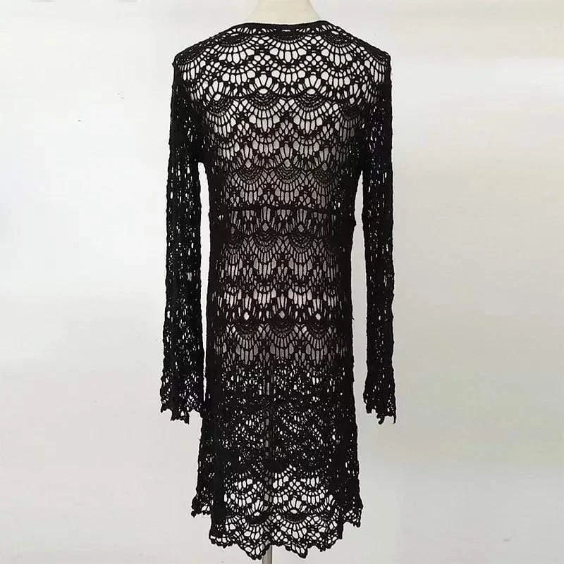 Crochet Cover Up Dress - Glova