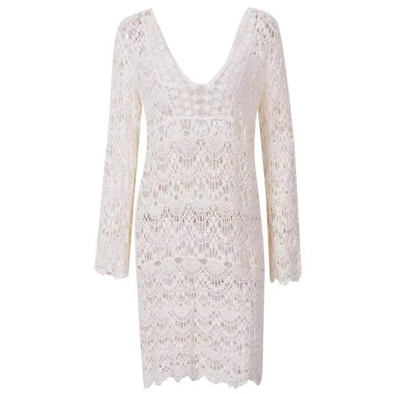 Crochet Cover Up Dress - Glova