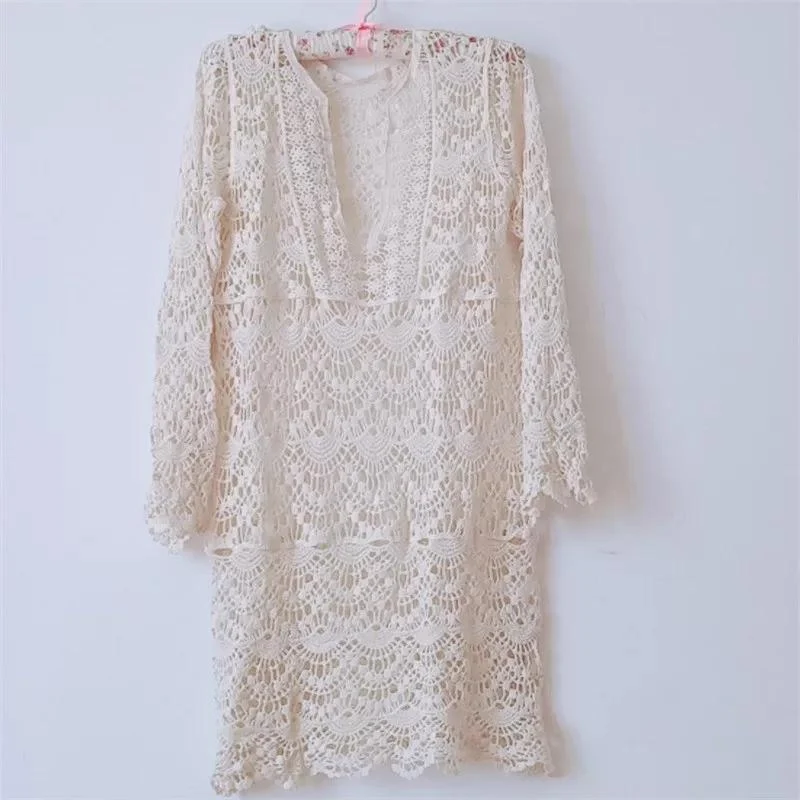 Crochet Cover Up Dress - Glova