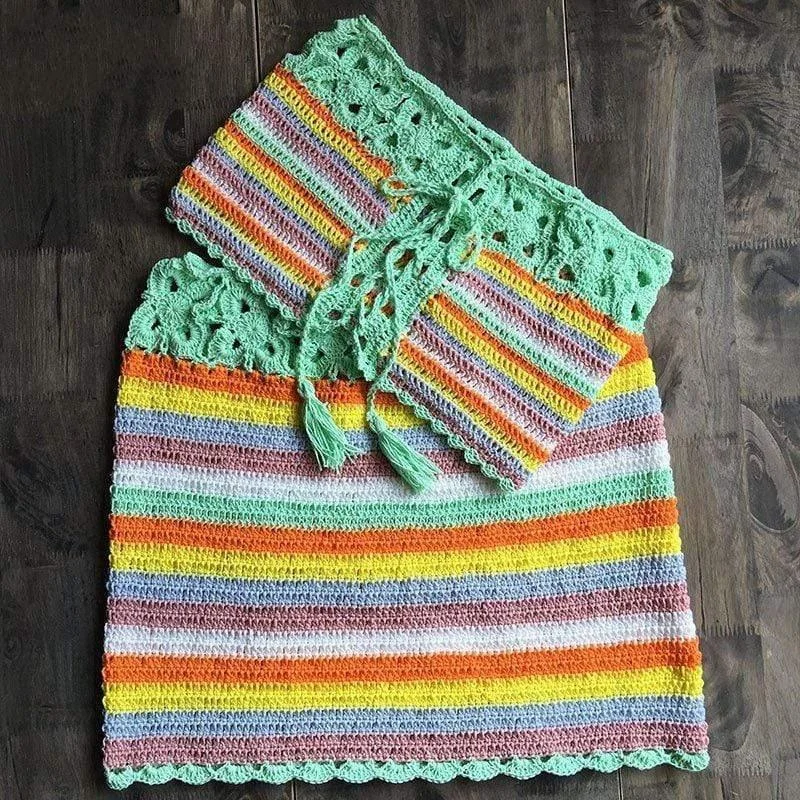 Crochet Rainbow Set - Glova