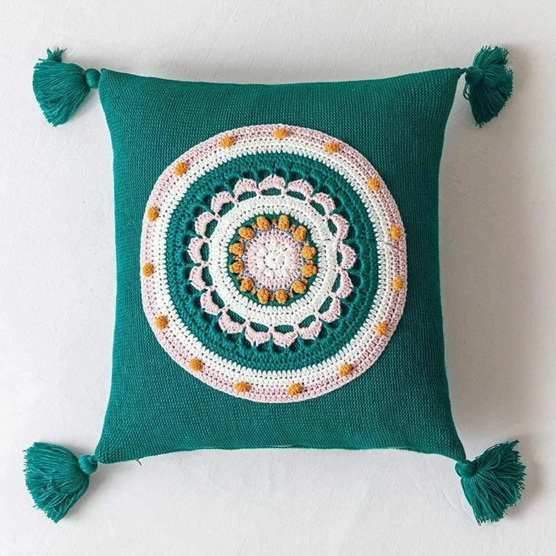 Crochet Sunflower Cushion Covers - Glova