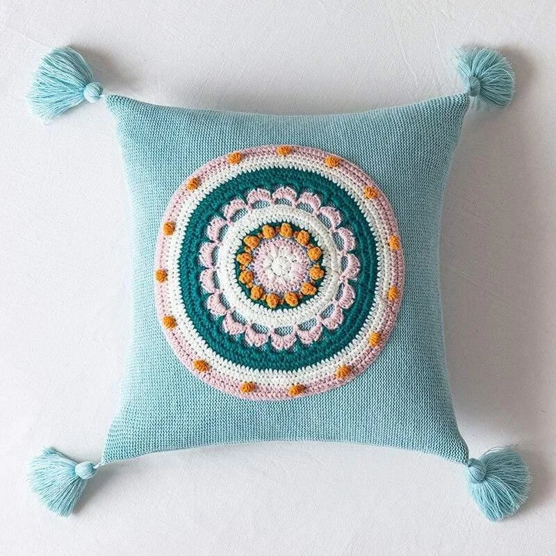 Crochet Sunflower Cushion Covers - Glova