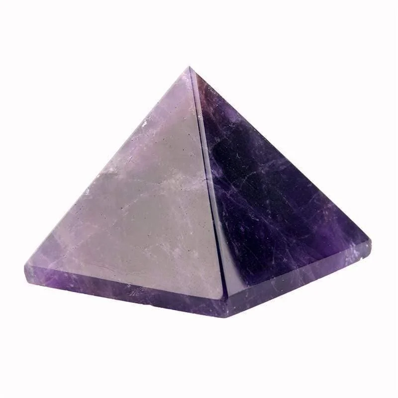 Crystal Carved Pyramid - Glova