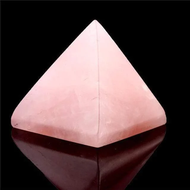 Crystal Carved Pyramid - Glova