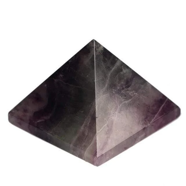 Crystal Carved Pyramid - Glova