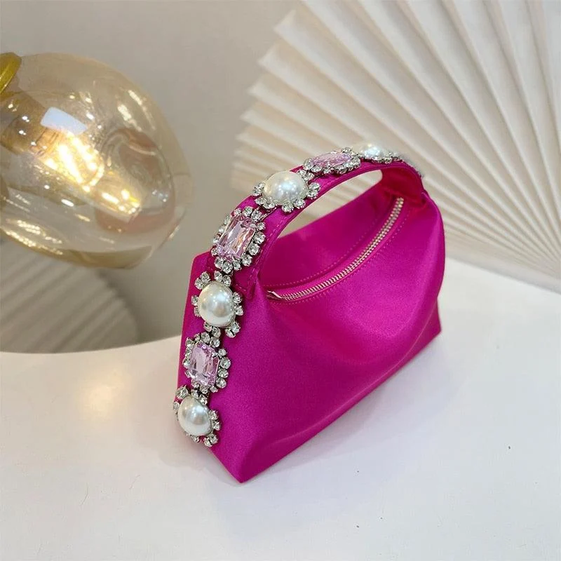 Crystal Rhinestones Clutch Purse Bag for Women - Glova