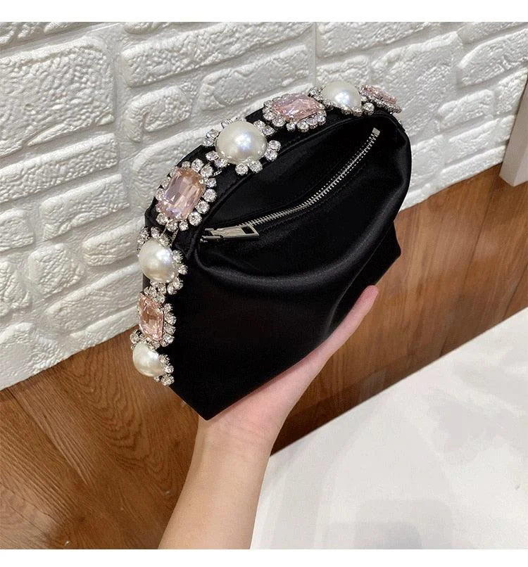 Crystal Rhinestones Clutch Purse Bag for Women - Glova