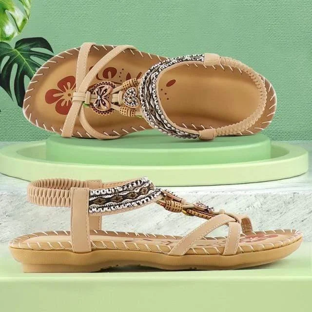 Crystal Soft Summer Sandals - Glova