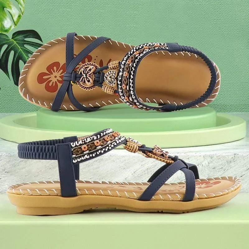 Crystal Soft Summer Sandals - Glova