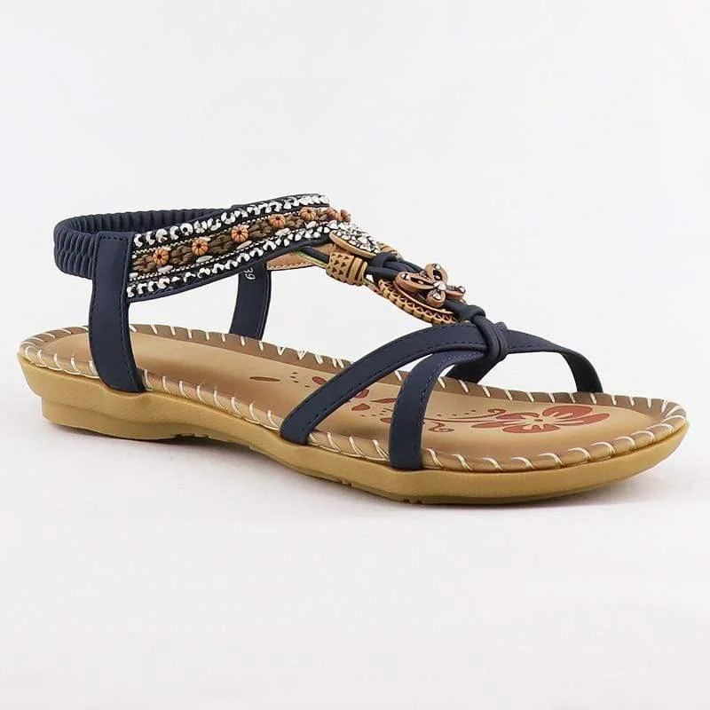 Crystal Soft Summer Sandals - Glova