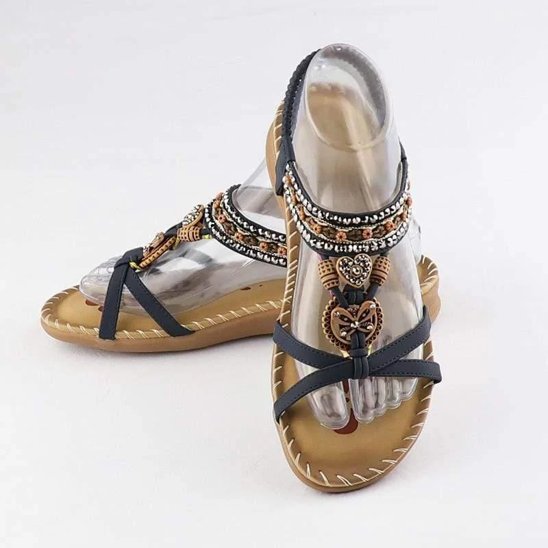 Crystal Soft Summer Sandals - Glova