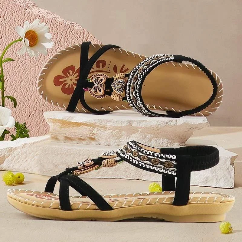 Crystal Soft Summer Sandals - Glova