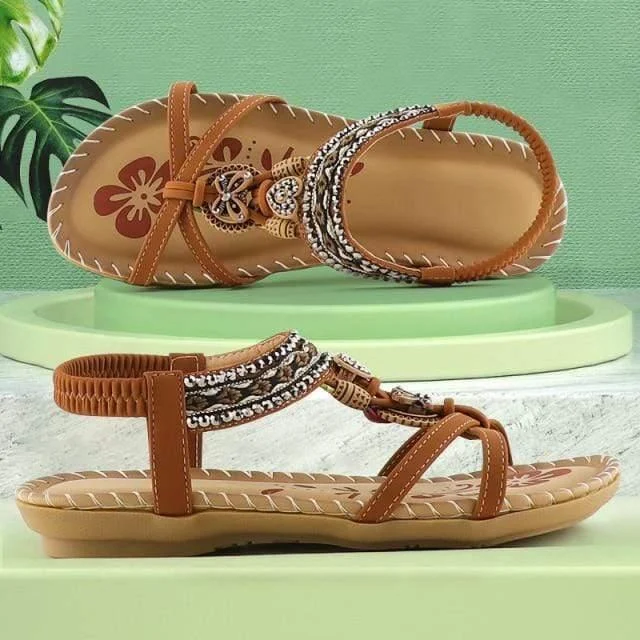 Crystal Soft Summer Sandals - Glova