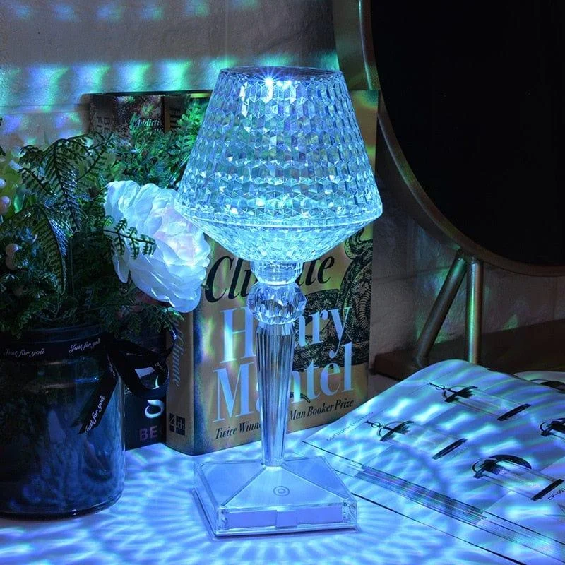 Crystallia Crystal Table Lamp - Glova