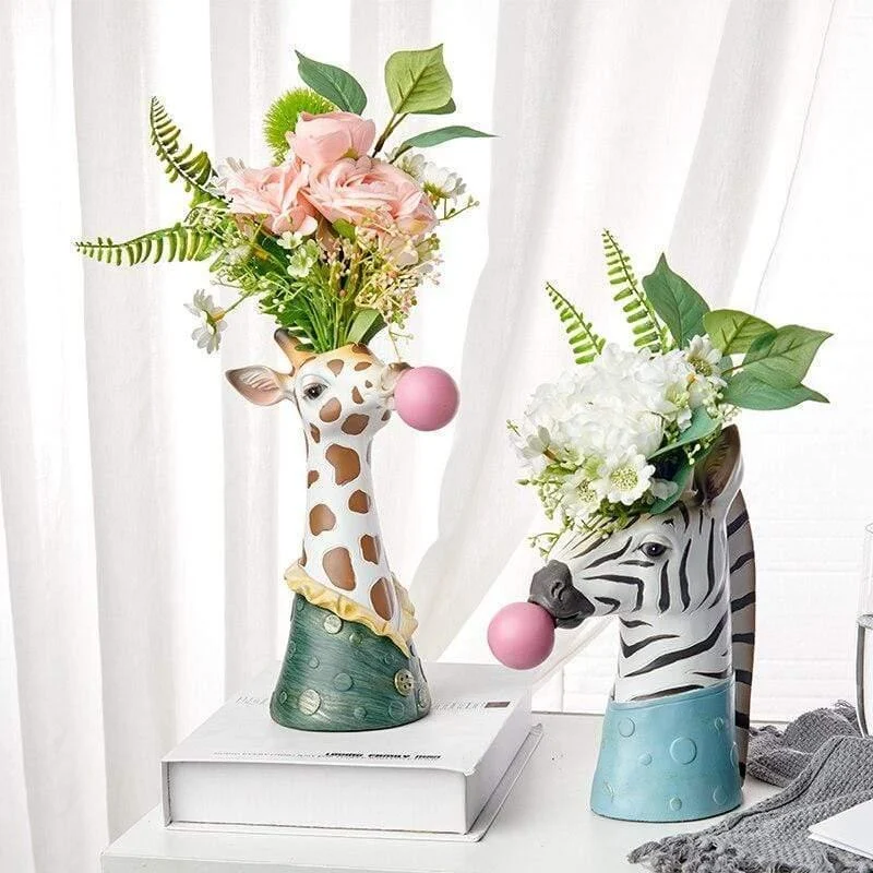 Cute Animals Flower Vase - Glova