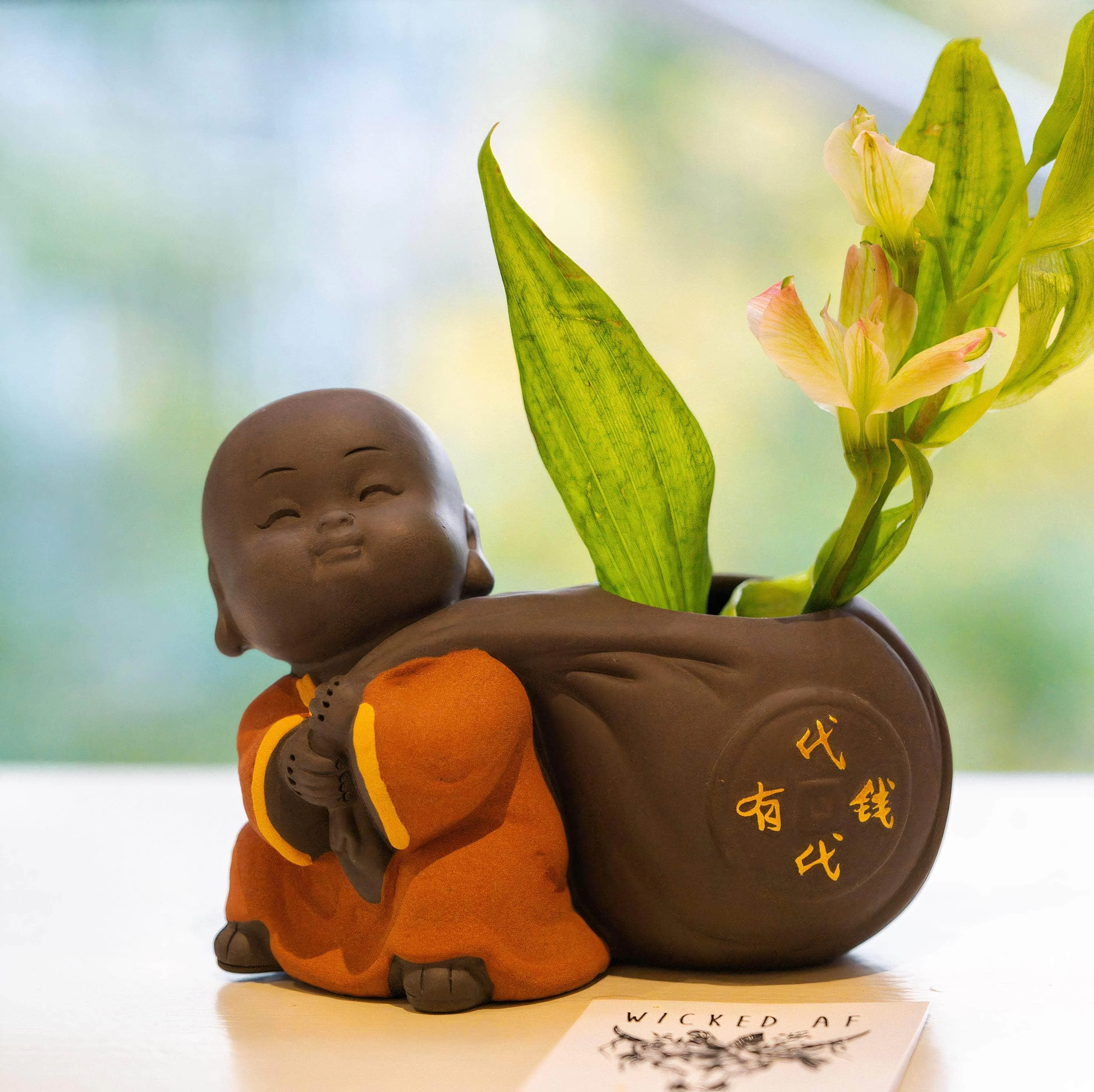 Cute Baby Buddha Flower Pot - Glova