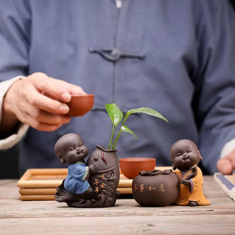 Cute Baby Buddha Flower Pot - Glova