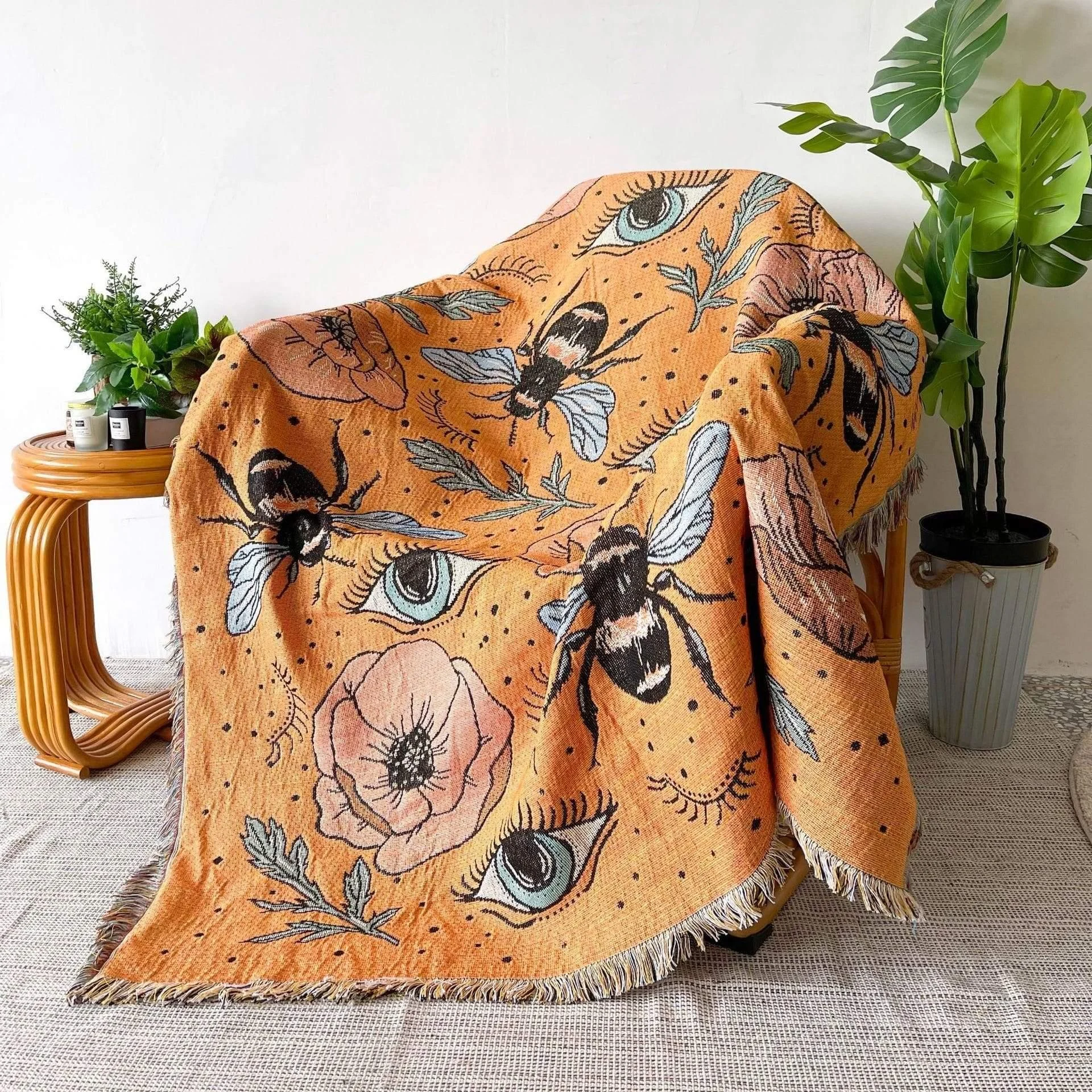 Cute Bees Throw - Glova