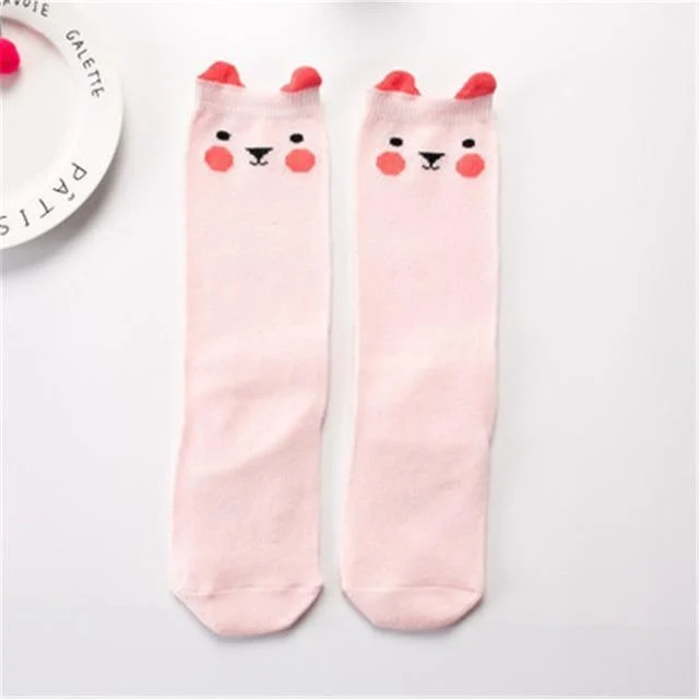 Cute Cartoon Baby Knee Socks - Glova