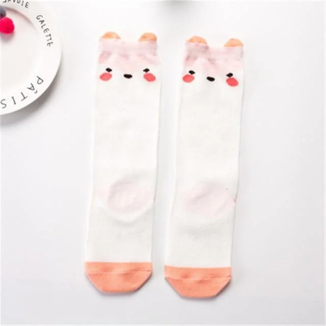 Cute Cartoon Baby Knee Socks - Glova