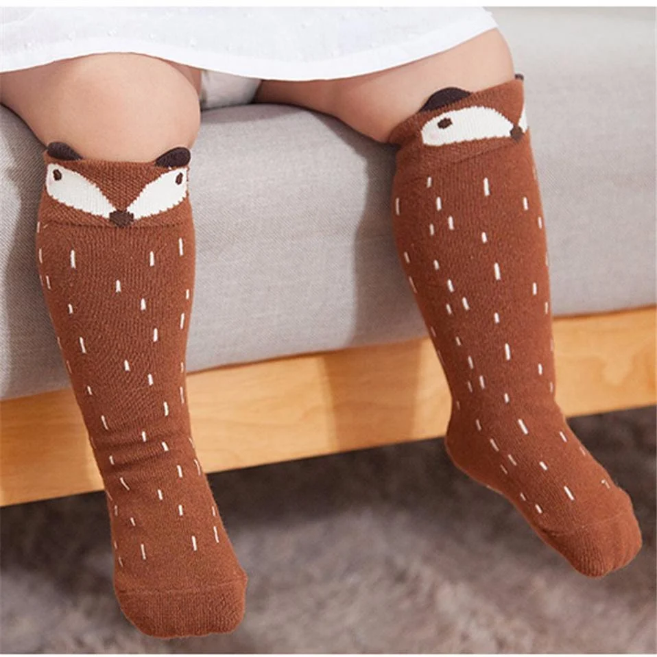 Cute Cartoon Baby Knee Socks - Glova