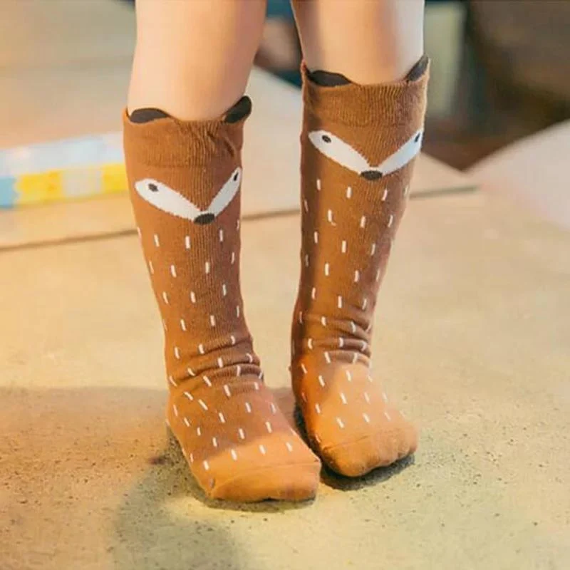 Cute Cartoon Baby Knee Socks - Glova