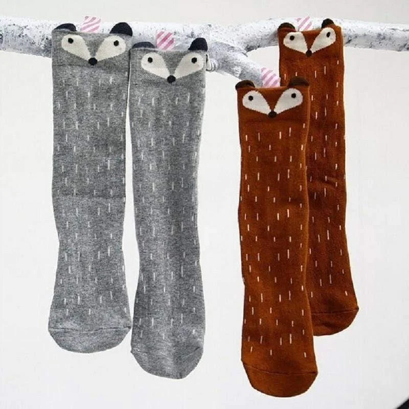 Cute Cartoon Baby Knee Socks - Glova