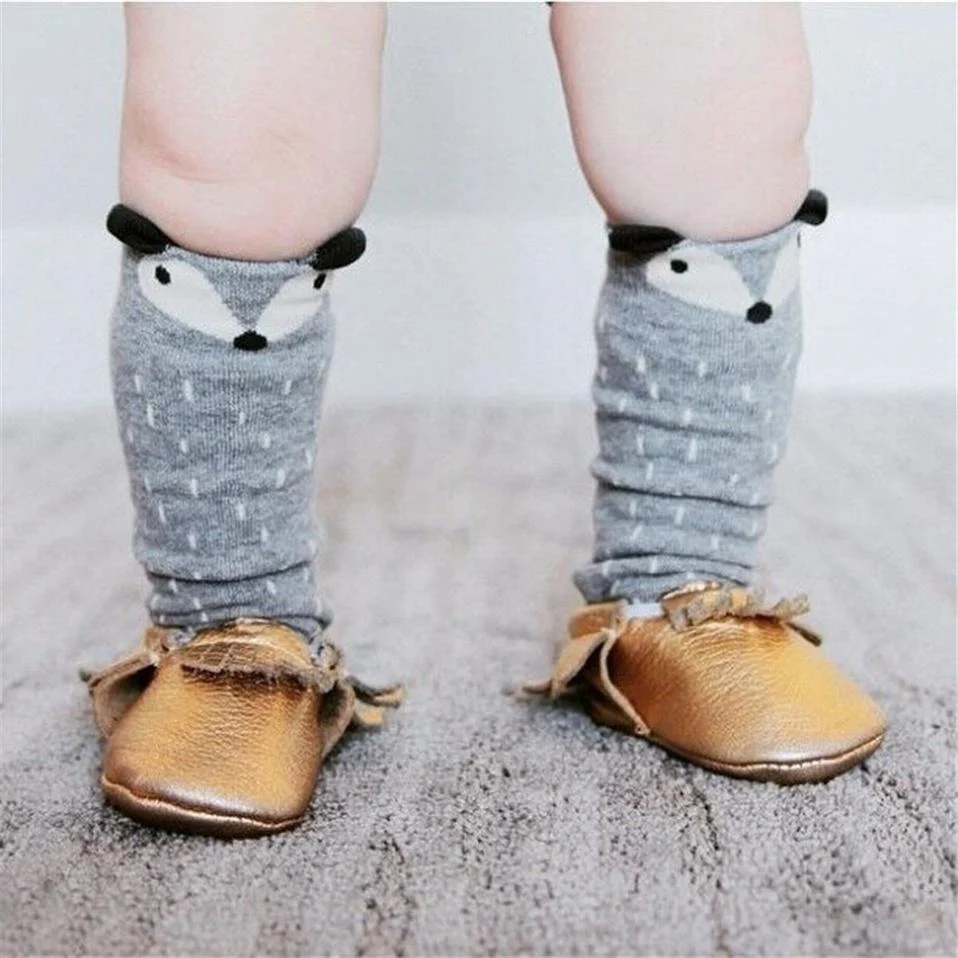 Cute Cartoon Baby Knee Socks - Glova