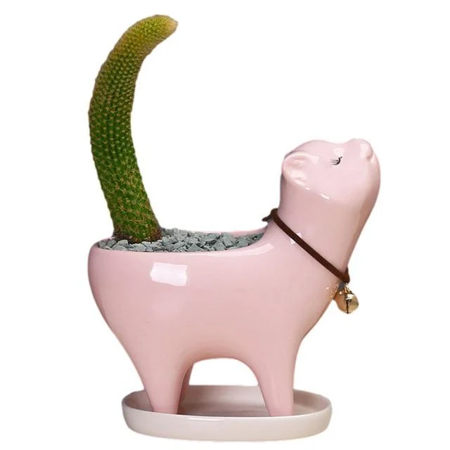 Cute Cat Planter Pot - Glova