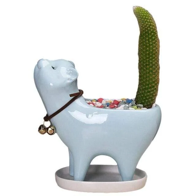 Cute Cat Planter Pot - Glova