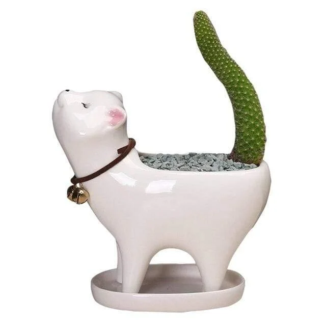 Cute Cat Planter Pot - Glova