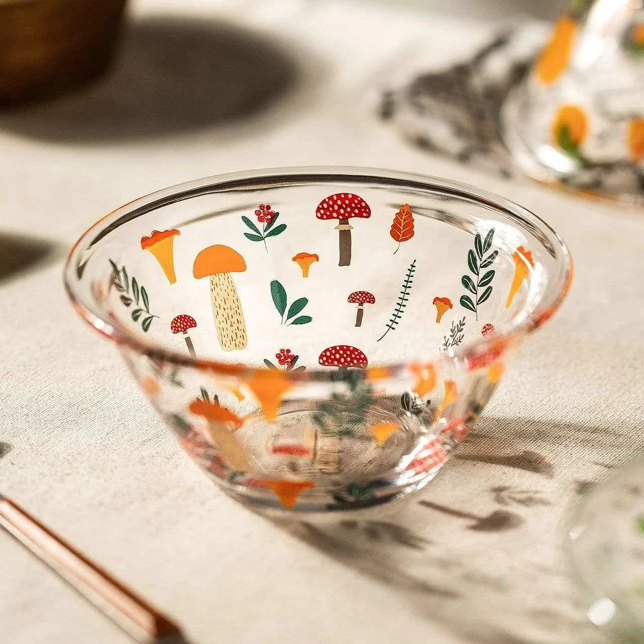 Cute Hand Painted Glass Bowls - Glova