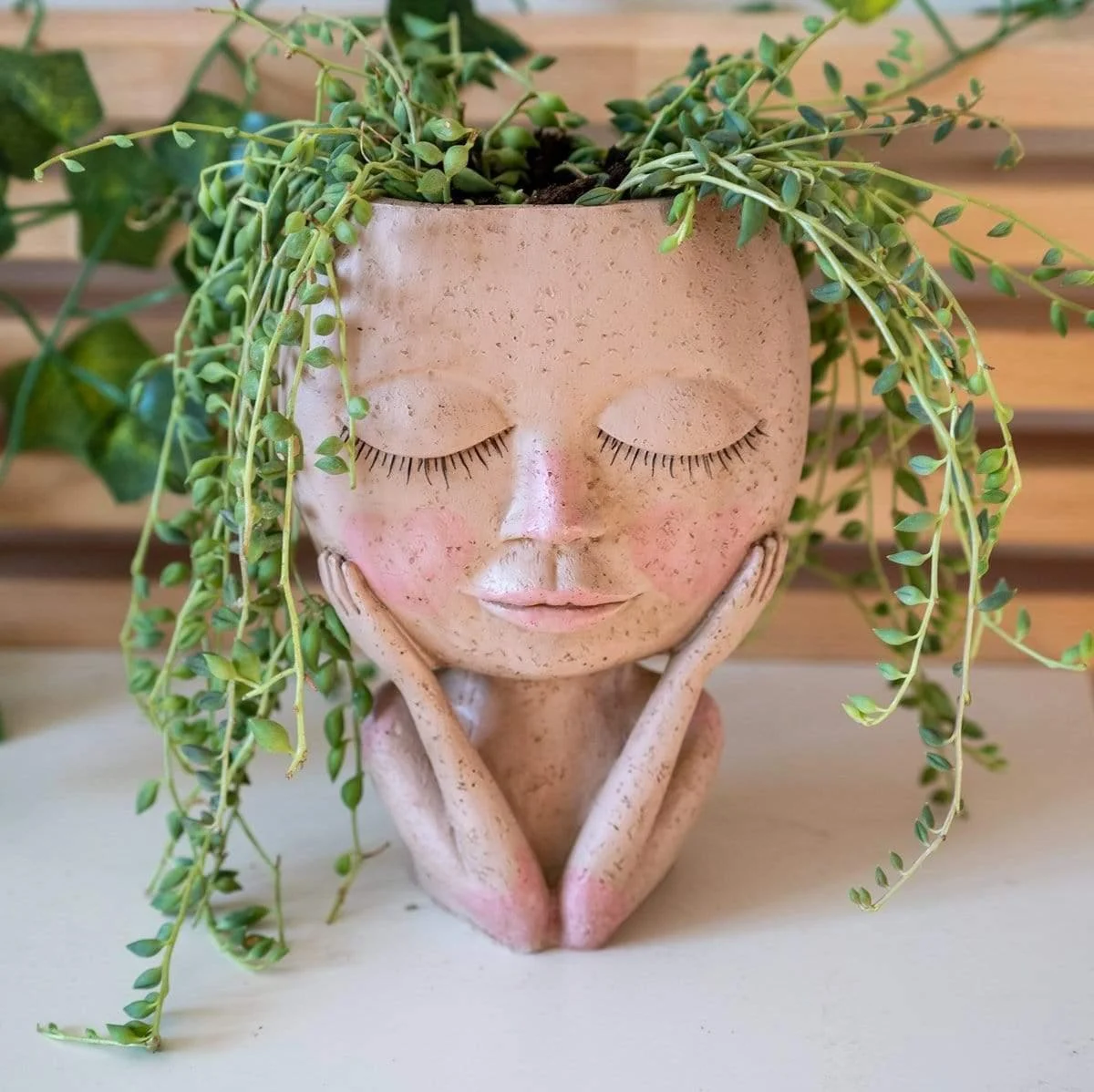 Cute Lady Planter - Glova