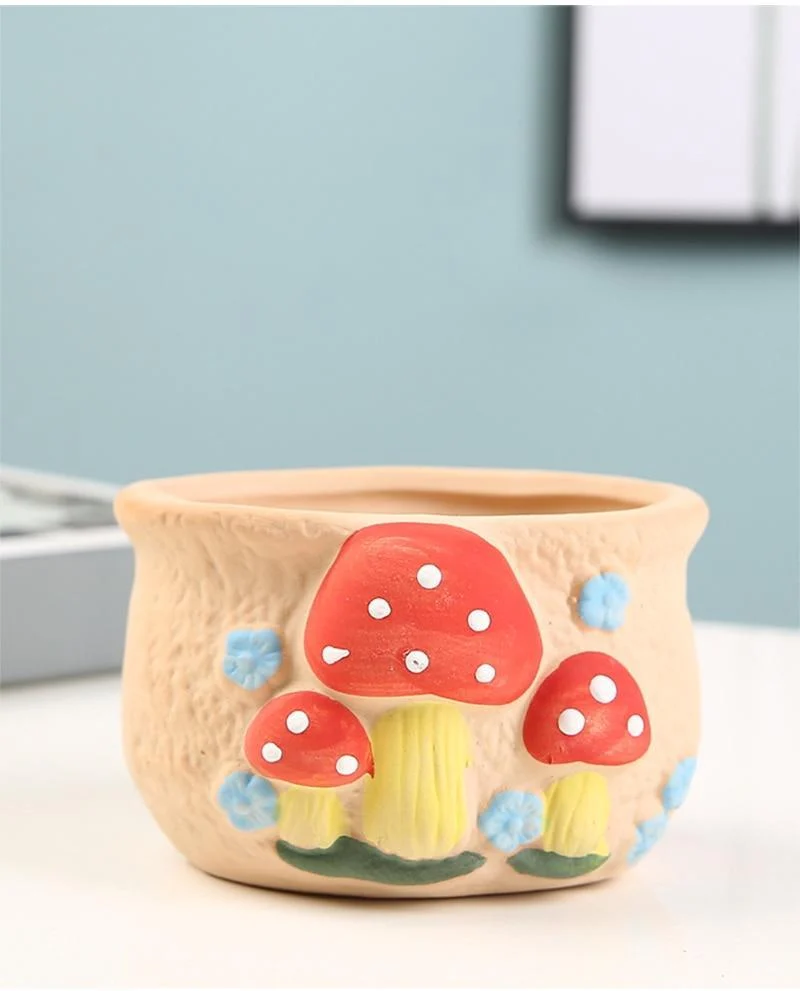 Cute Mushrooms Planter Pot - Glova