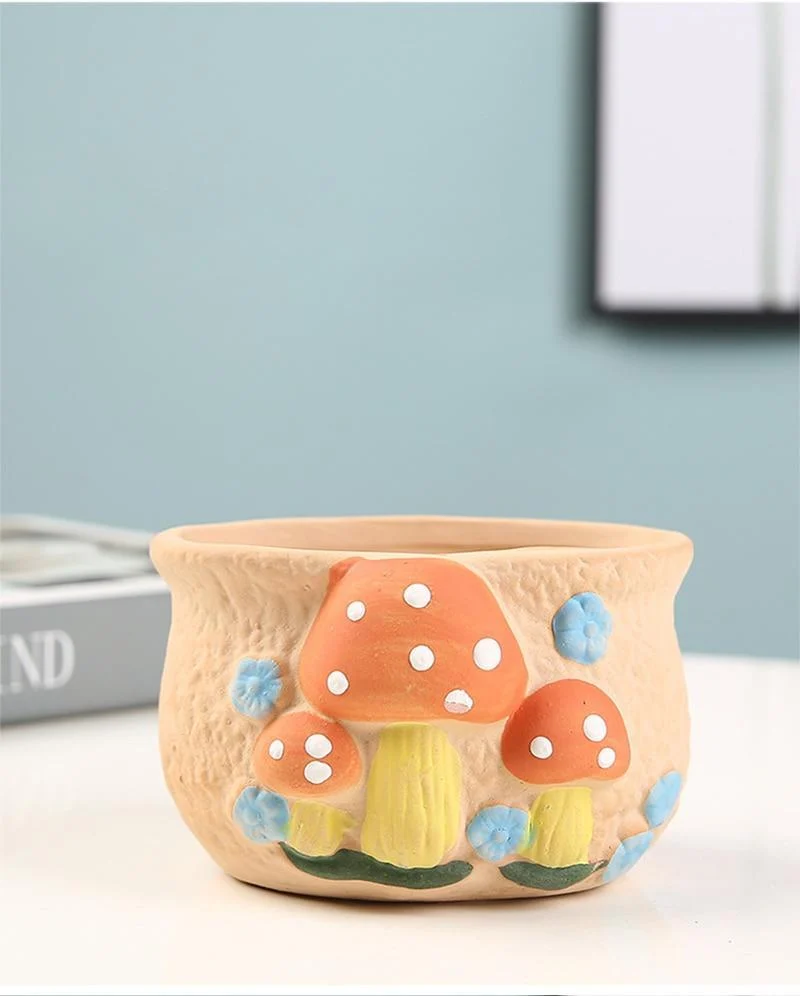 Cute Mushrooms Planter Pot - Glova