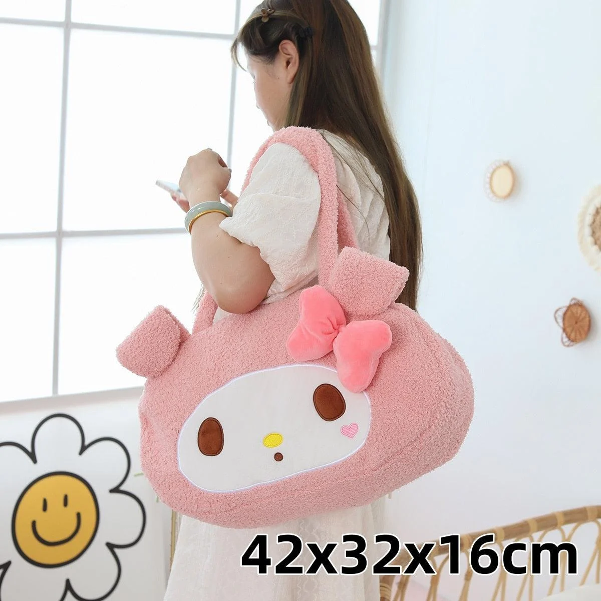 Cute Soft Plush Travelling Shoulder Bag - Glova