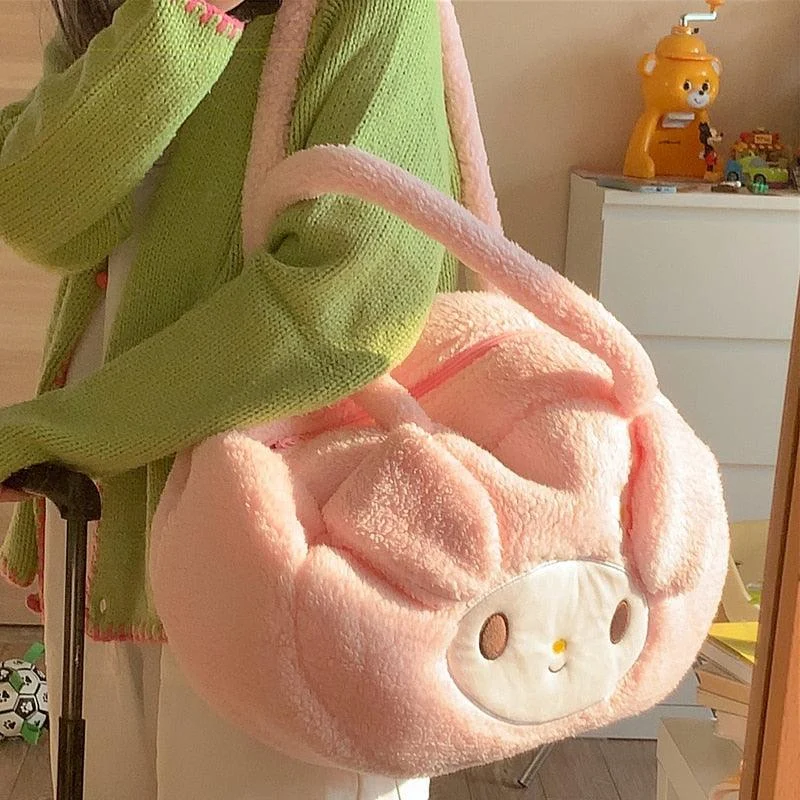 Cute Soft Plush Travelling Shoulder Bag - Glova